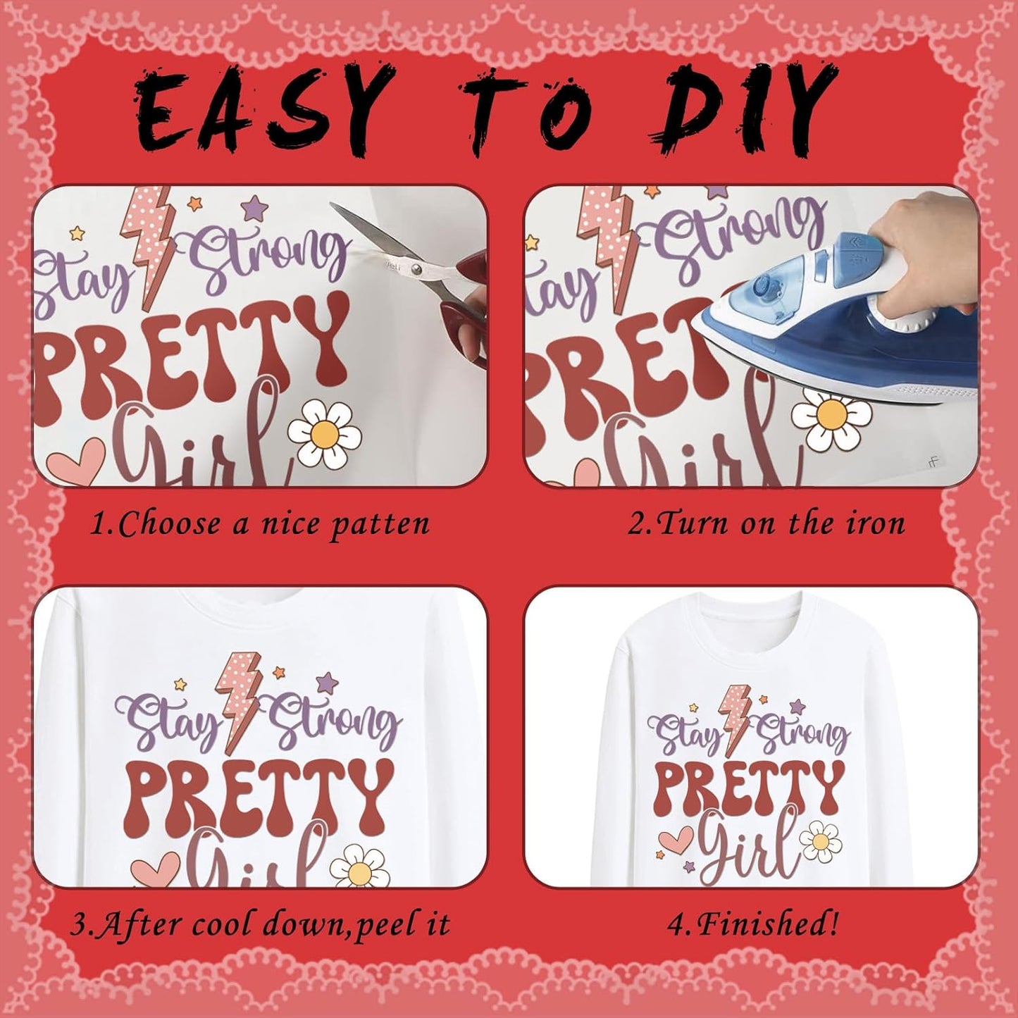 Dazoratix 4th of July Iron on Transfers - 25 Sheets God Bless America DTF Ready to Press Heat Patches American Flag Independence Day Stickers Viny Decals for T Shirts Clothes Pillow Bag Hat DIY Crafts