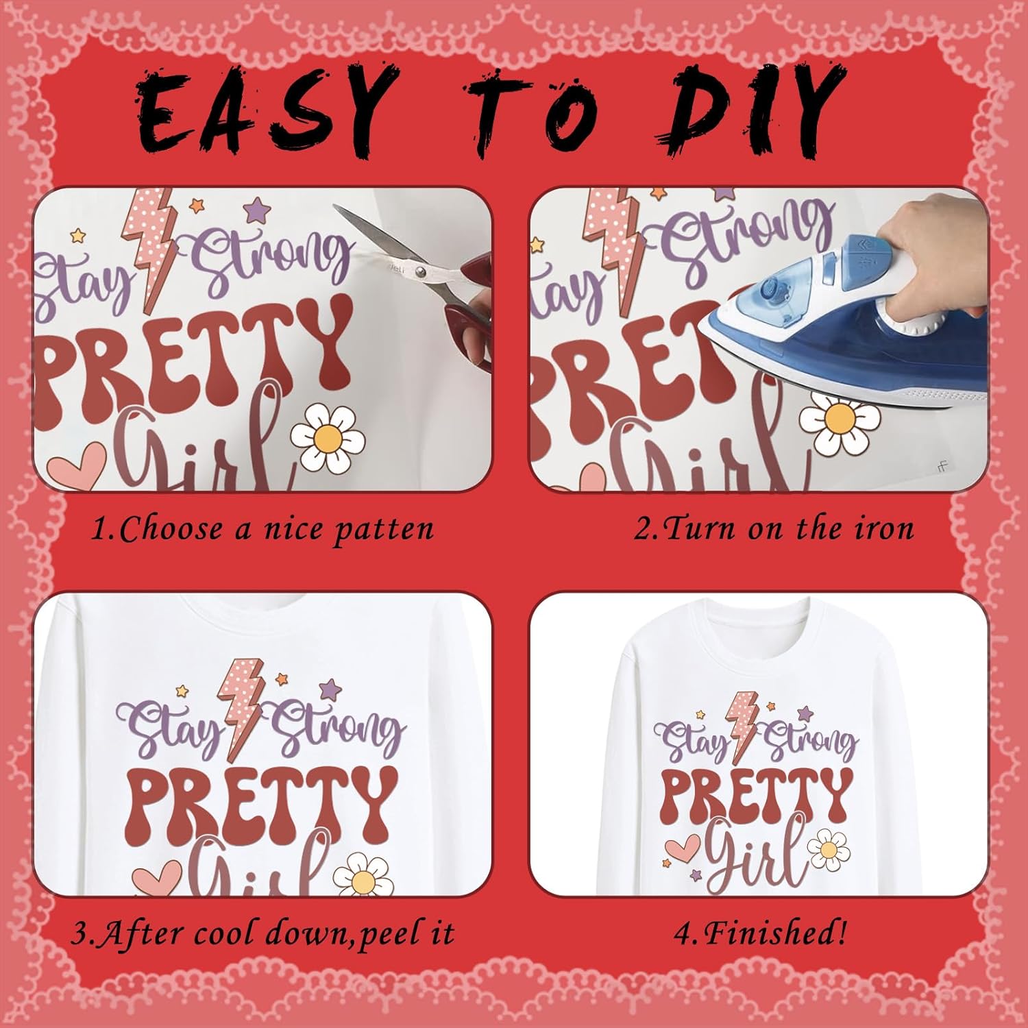Dazoratix 4th of July Iron on Transfers - 25 Sheets God Bless America DTF Ready to Press Heat Patches American Flag Independence Day Stickers Viny Decals for T Shirts Clothes Pillow Bag Hat DIY Crafts