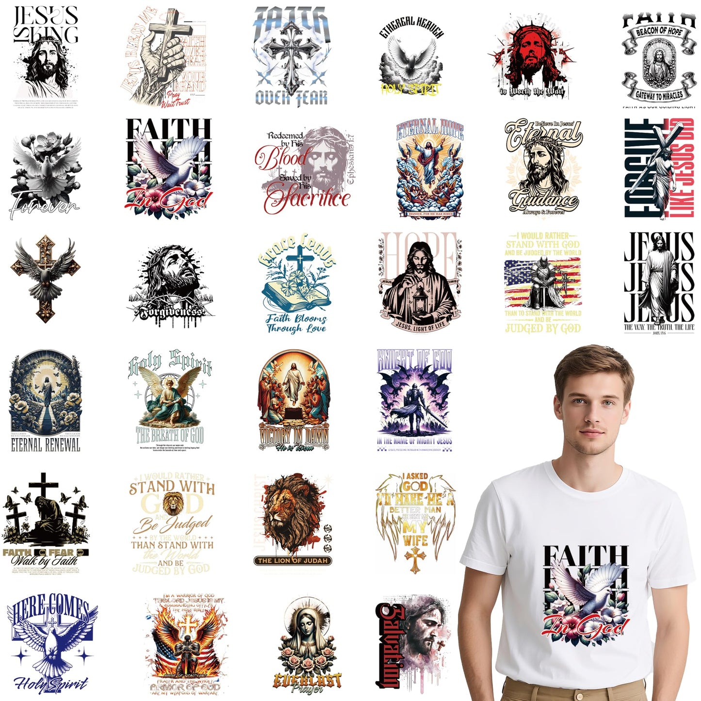 30 Sheets Senior 2026 Iron on Transfers for T-Shirts, Class of 2026 Graduation DTF Transfers Ready to Press Heat Transfers Vinyl, Iron on Patches for Clothes Bag Pillow Covers DIY Crafts