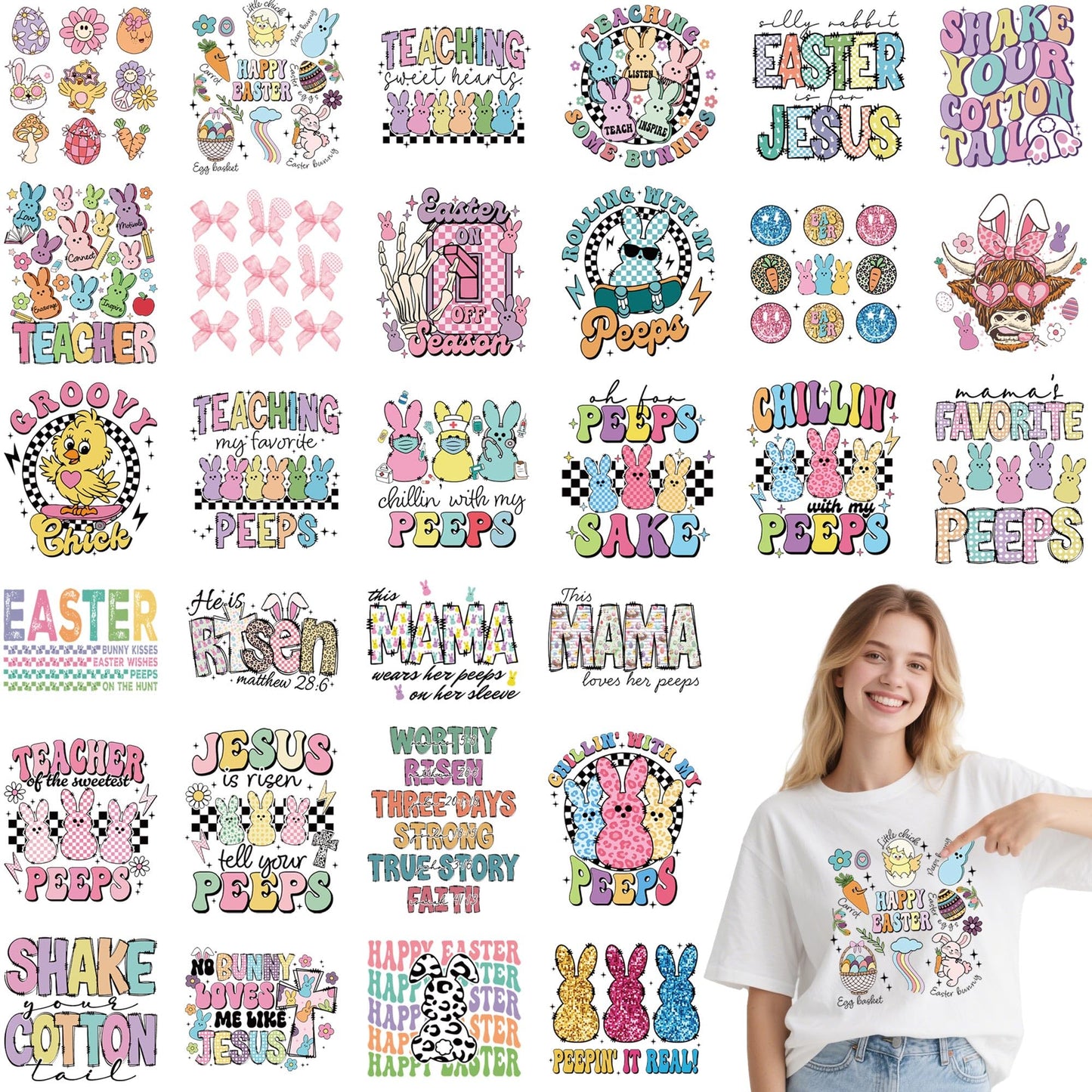 30 Sheets Senior 2026 Iron on Transfers for T-Shirts, Class of 2026 Graduation DTF Transfers Ready to Press Heat Transfers Vinyl, Iron on Patches for Clothes Bag Pillow Covers DIY Crafts